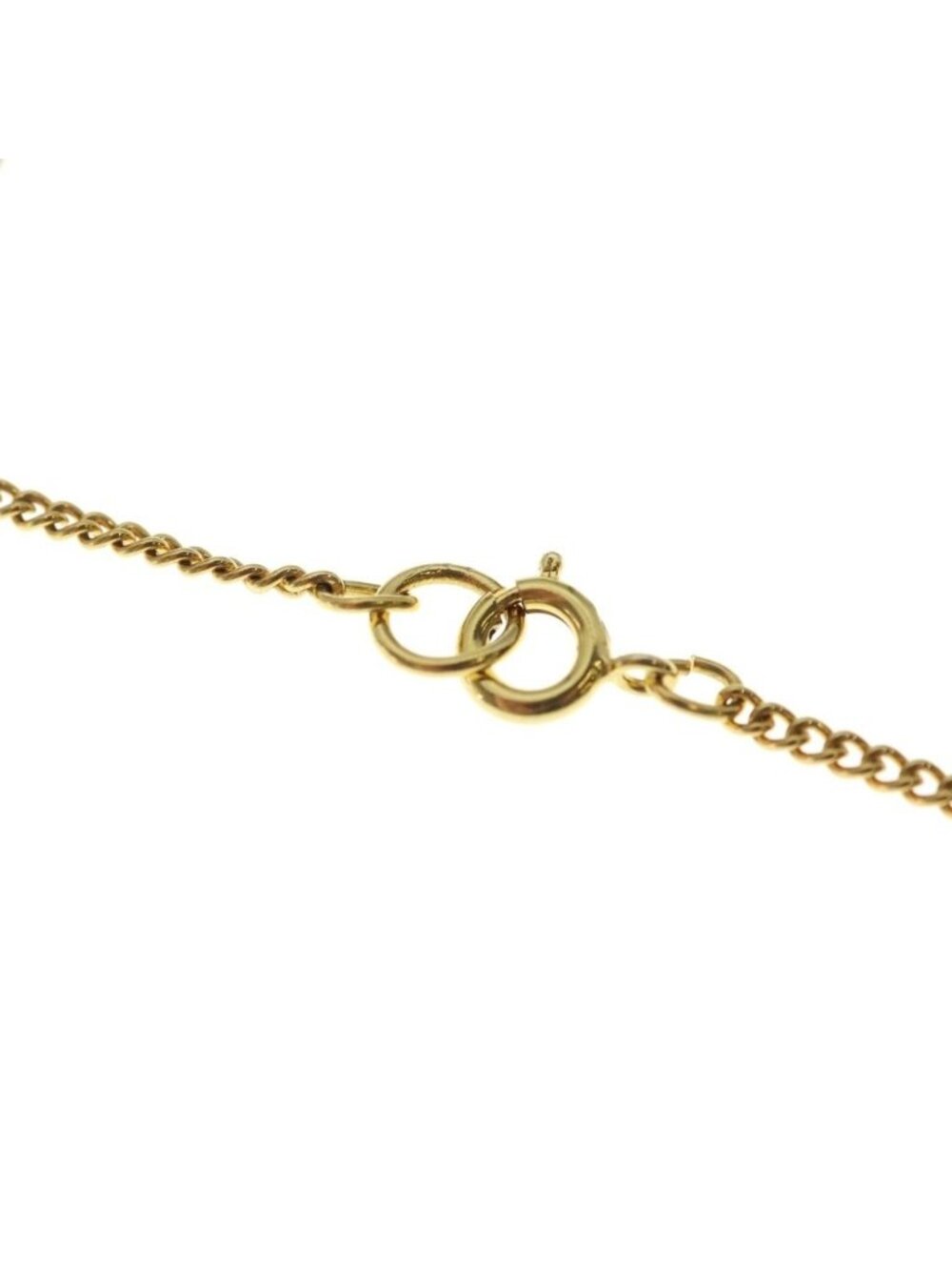 Celine Eiffel Tower Necklace Gold - Picture 4 of 6
